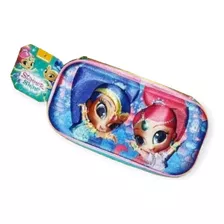 Estuche Escolar 3d Modelo Shimmer & Shine O Miraculous