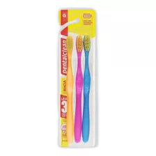 Escova Dental Macia Dentalclean Basic Color Leve 3 Pague 2 Unidades