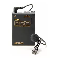 Azden Wlt-pro Pro Series Wireless Lavaliere Micrófono Y Tran