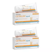 Kit 2 Cetrilan Creme Previne Assadura 120g Theraskin