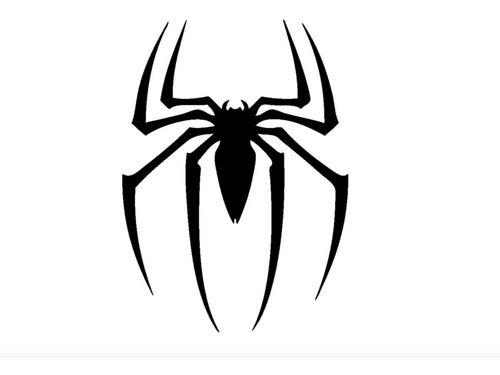 Vinil Sticker Calcomana Logo Araa Spider Man Para Celular Foto 3