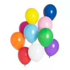 Globos Lisos Multicolor X 50u 9 Pulgadas (22 Cm) Cotillon 