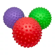 Pelota De Estimulacion Masajes De 9 Cm Inflable Con Pinches