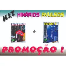 Kit Hinários Violão Avulsos Volumes 2 E 3 Só Hinos Atuais!