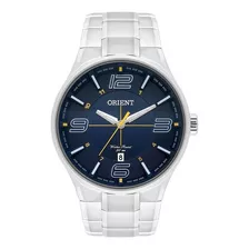 Relógio Orient Masculino Mbss1307 D2sx Prateado Azul