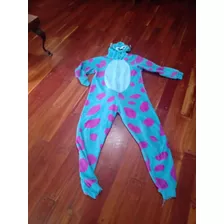 Pijama Mono Enterito Monsters Sullyvan Tm Adulto.original Us