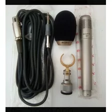 Micrófono Condensador Sony Emc 33p Nuevo En Caja Oferta 75