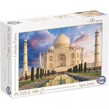 Jogo Quebra Cabeça Taj Mahal Paisagem Índia Puzzle 500 Peças
