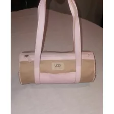 Ugg Linda Bolsa Papillon Barril Pink Caqui Orig. Impecable 