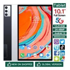 Tableta X11 Pro De 10.1 Pulgadas: 12 Gb De Ram, 512 Gb De Ro