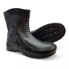 Bota De Chuva Moto Impermeável Refletiva Monseg Stradeiro