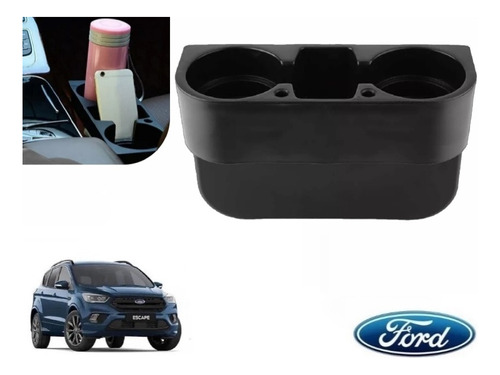 Porta Vasos Con Porta Celular Ford Escape 2019 Foto 7