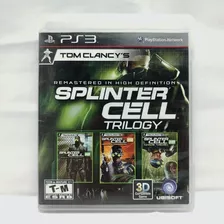 Splinter Cell Trilogy Hd Ps3 Completo Con Manual
