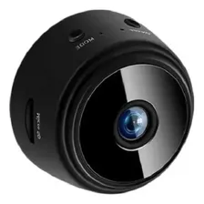 Mini Câmera Espiã Wifi Bateria A9 Visão Noturna Gravador Voz Cor Preto