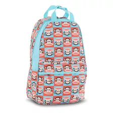 Mochila Paul Frank Monkey Allover - Azul Julius El Mono