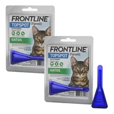 Kit 2 Frontline Topspot Para Gatos - Antipulgas E Carrapatos