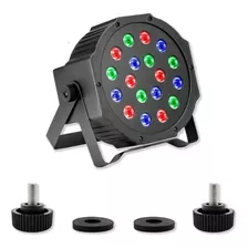 Disco Rítmico Multicolor Luz Led Para Disco Carrete Rbg