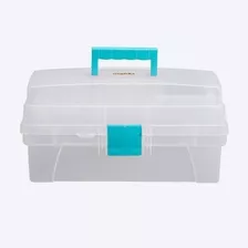 Caja Organizadora Para Maquillaje Vanity 14'' Con Espejo 