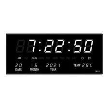 Reloj Digital Led Despertador Dia Temp °c Grande(elegir)