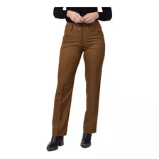 Pantalon De Vestir Clásico Recto Uniforme Mujer Invierno