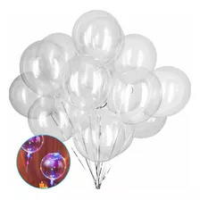 50 Globos Bobo Bubble, 18 Pulgadas, Transparentes, Para Fies