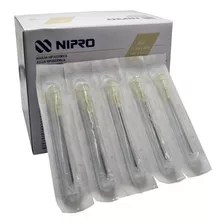Aguja HiPodérmica Nipro Caja 100 Unidades - Elige La Medida