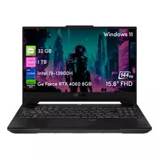 Notebook Asus Tuf F15 I9 13va 32gb 1tb Ssd Rtx4060 8gb W11