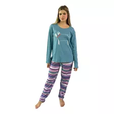 Pijama De Invierno De Mujer 2 Piezas. Art. 2115