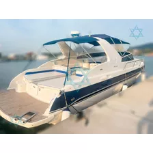 Lancha Real 36 Barco Iate N Ferreti Phantom Sunseeker Focker