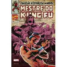 Coleção Histórica Marvel Mestre Kung Fu Nº 12 Panini Lacrado