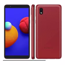 Smartphone Samsung Galaxy A01 Core Tela 5.3'' 32gb 2gb Ram Cor Vermelho