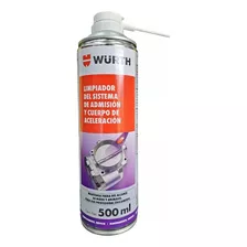 Limpiador Cuerpo De Aceleracion Wurth 500 Ml