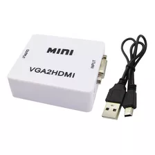 Convertidor Vga Análogo A Hdmi 1080p Con Audio Marca Xue