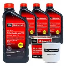 Kit Motorcraft 5w20 Filtro Ford Novo Ka 1.0 3 Cilindros 1.5