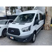 Ford Transit 2019 Pasajeros Larga Techo Alto Custom Mt