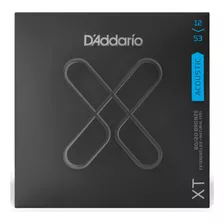 Encordoamento Violão Aço 012 Daddario Xt Xtabr1253 Bronze