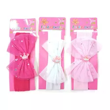 Vinchas De Tela Para Bebés Pack X 3 Unidades