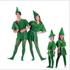 Disfraz De Elfo Verde Robin Peter Pan Universal Green Man