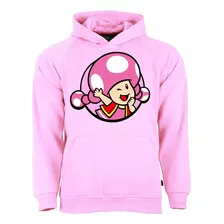 Sudadera Hoodie Mario Bross En Bolsillo 12 Personaj + Regalo