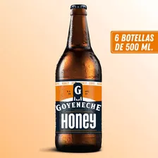 Six Pack Honey/am.wheat Cerveza Artesanal Goyeneche 500cc
