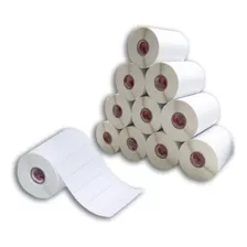 Etiqueta 50x30 2 Colunas Couche - Kit 10 Rolos