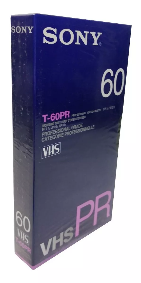 Kit De 10 Video Cassette Sony Virgen 60 Min T-60pr