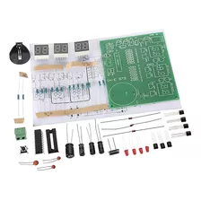 Kit Relógio Digital Diy Para Montar Eletrônica 