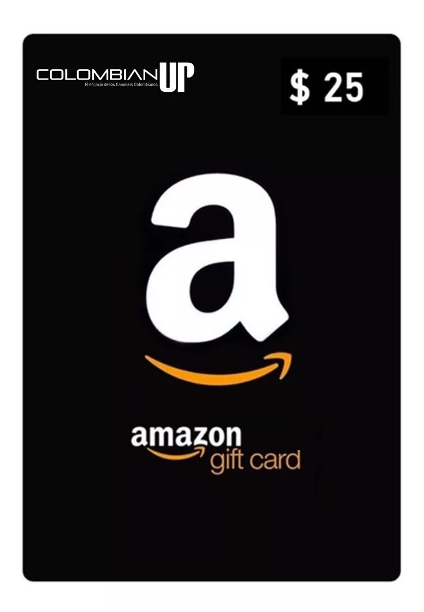 Tarjeta Gift Card Amazon $25 Usd