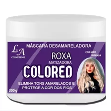 Máscara Capilar Roxa Matizadora Para Loiras Colored 300g Top