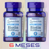 Biotina 200 Softgels 10000 Mcg