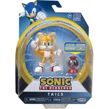 Muñeco Sonic The Hedgehog Tails Accesorios/articulable Org.