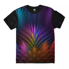 Camiseta Psicodélica Colors Abacaxi Pineapple Floral Tumblr