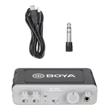 Boya By-am1 Interface De Audio Grabación 2 Canales Usb