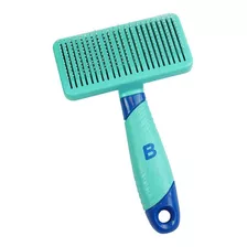 Escova Para Pet Rasqueadeira Blue Xô Pelos - Blue - Pp354 Cor Azul